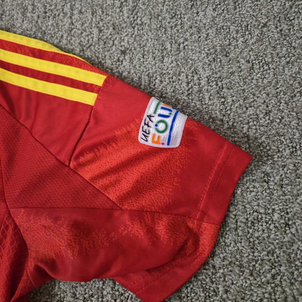 Spain Home Shirt Euro 2024 #19 Lamine Yamal Player Version Size S See Desc! - Picture 6 of 11
